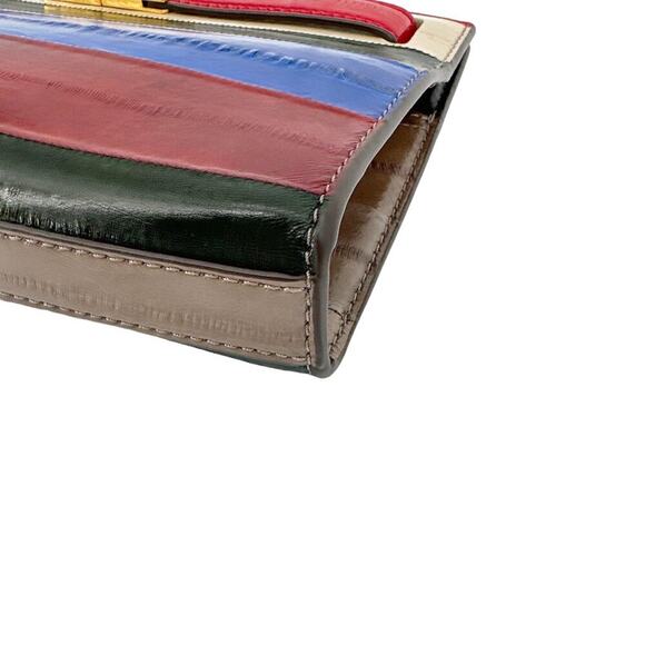 TORY BURCH Lee Radziwill Color-Block Shoulder Bag - Picture 12 of 12